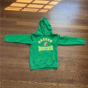 Oregon Ducks Kids Green Hoodie Sweatshirt